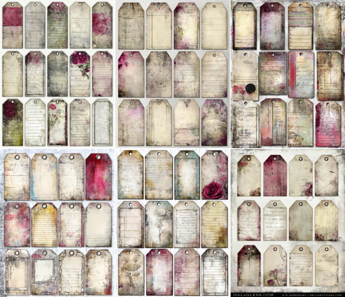 vintage preview 4 – Labels & Tags