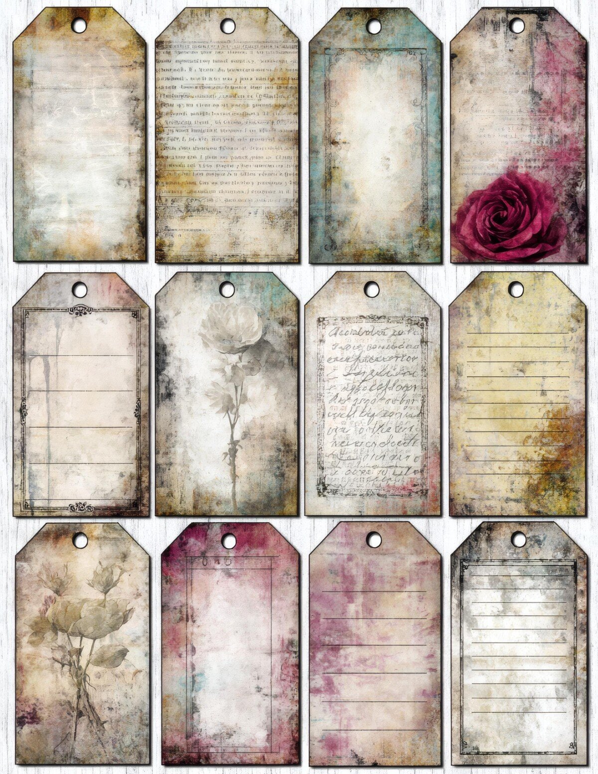vintage preview 10 – Labels & Tags