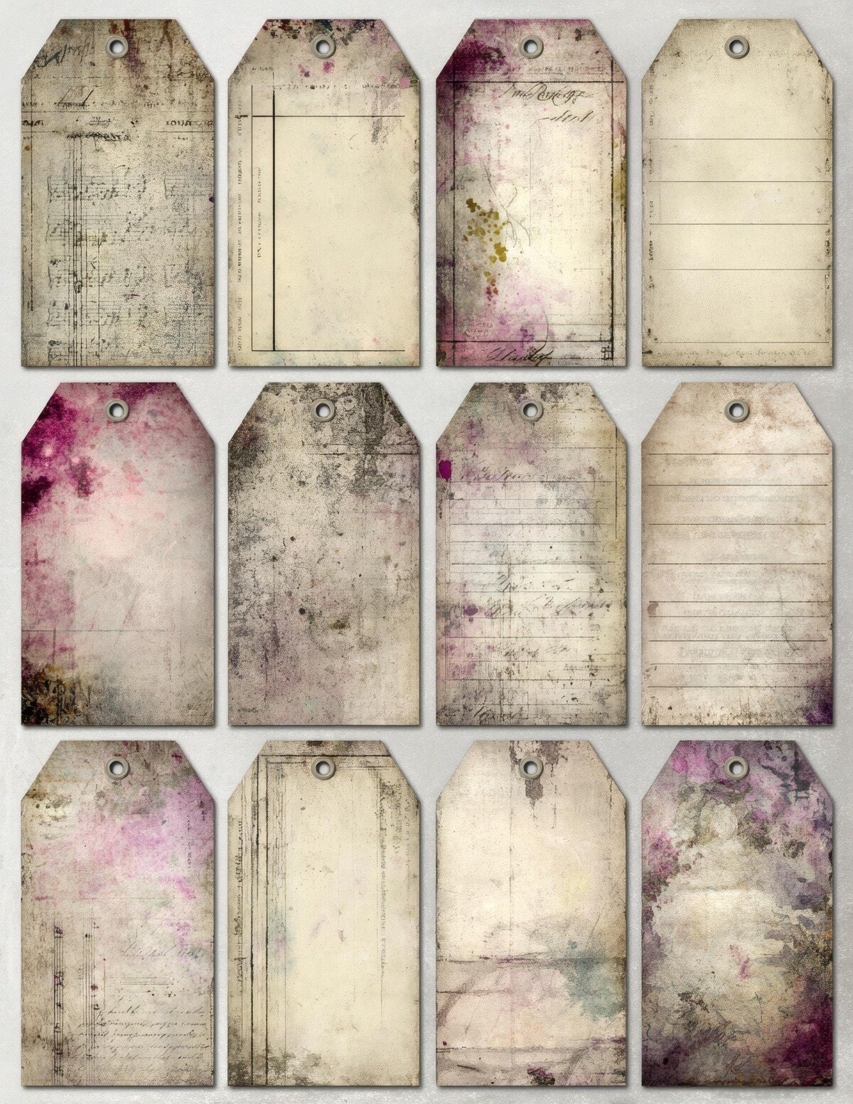 vintage preview 7 – Labels & Tags