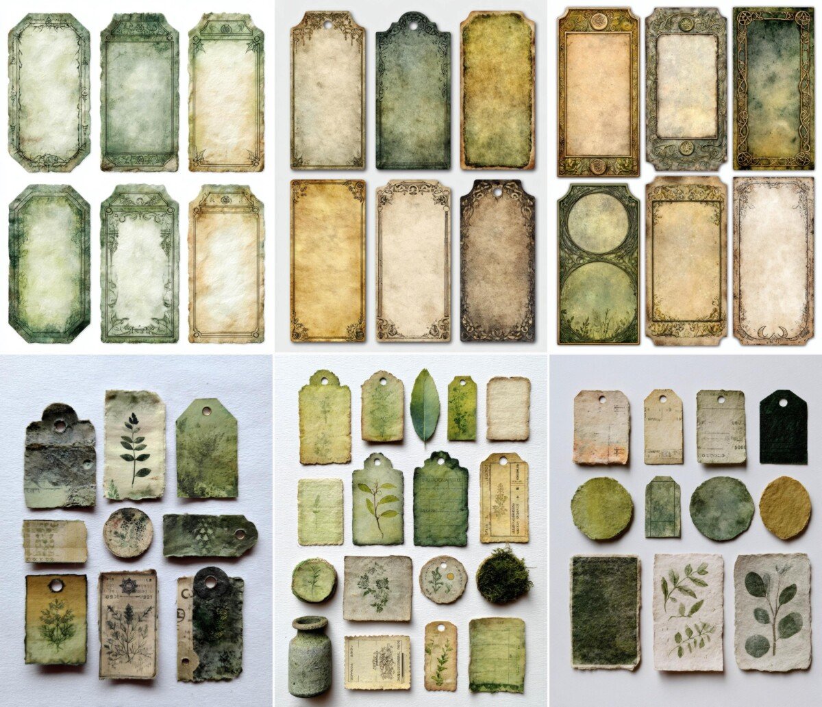 celtic – 66 Celtic Witch Junk Journal Kit