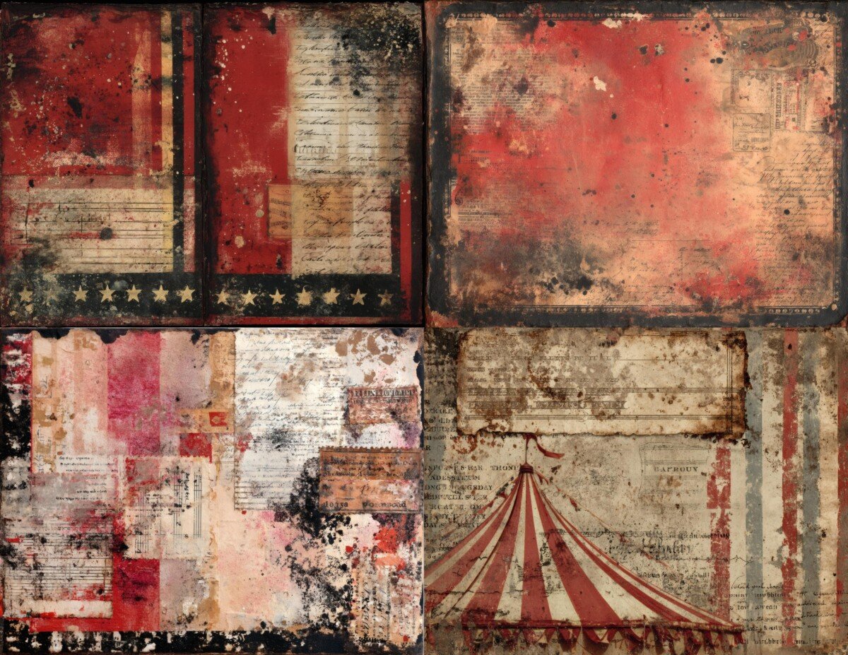 vintage preview 2 – Journal Pages