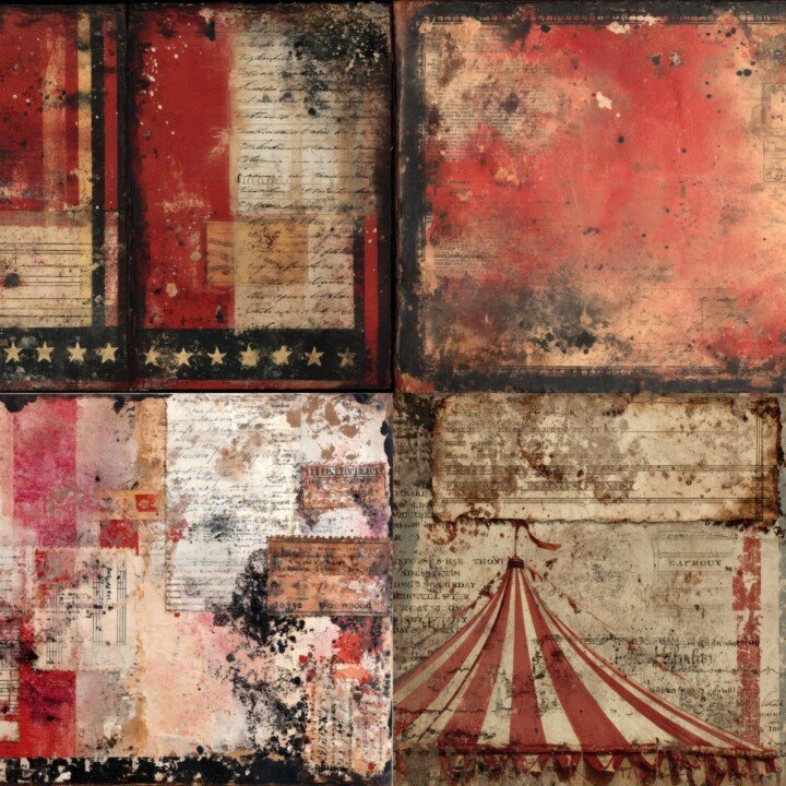 vintage preview 2 – Journal Pages