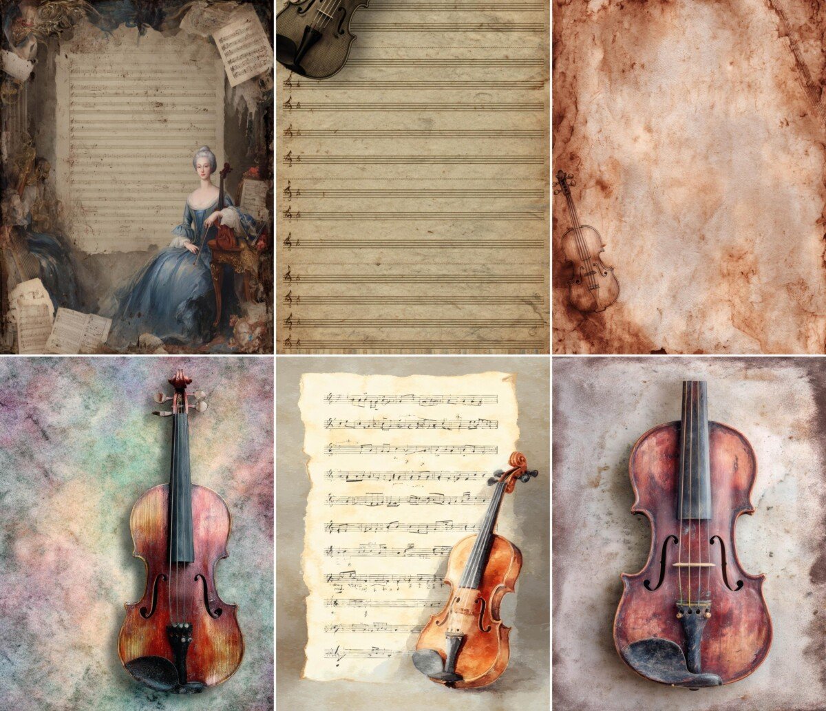 vintage preview 6 – Journal Pages