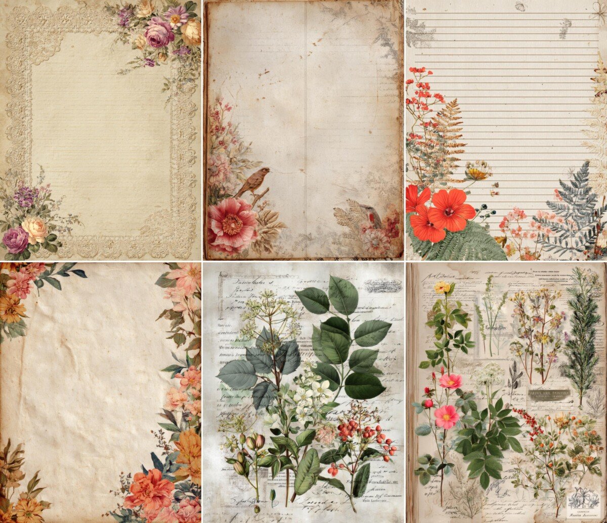 botanical preview 8 – Journal Pages