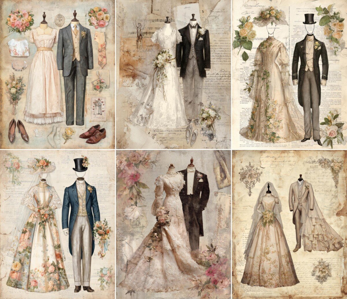vintage preview 2 – Journal Pages