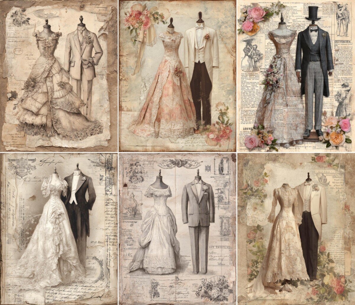 vintage preview 4 – Journal Pages