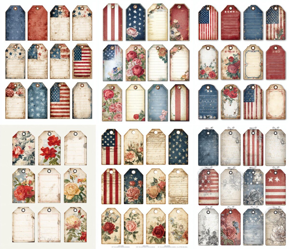 patriotic preview 2 – Fussy Cuts