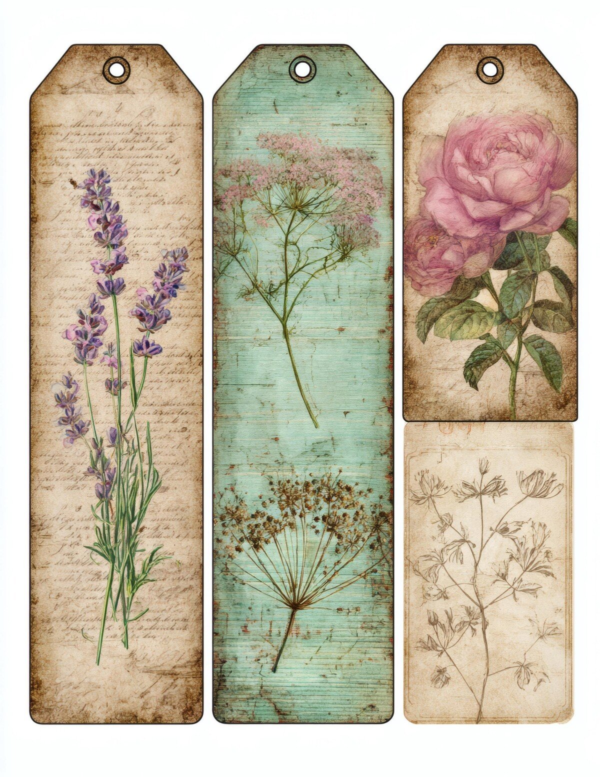 botanical preview 4 – Fussy Cuts