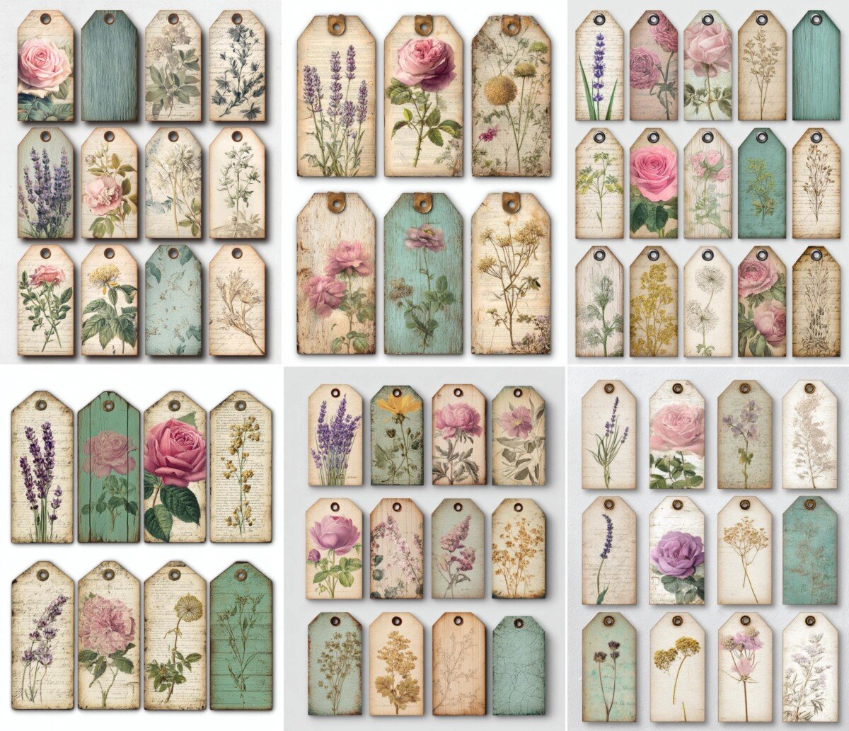 botanical preview 2 – Fussy Cuts