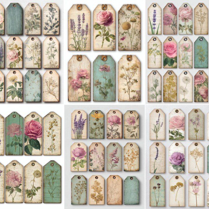 botanical preview 2 – Fussy Cuts