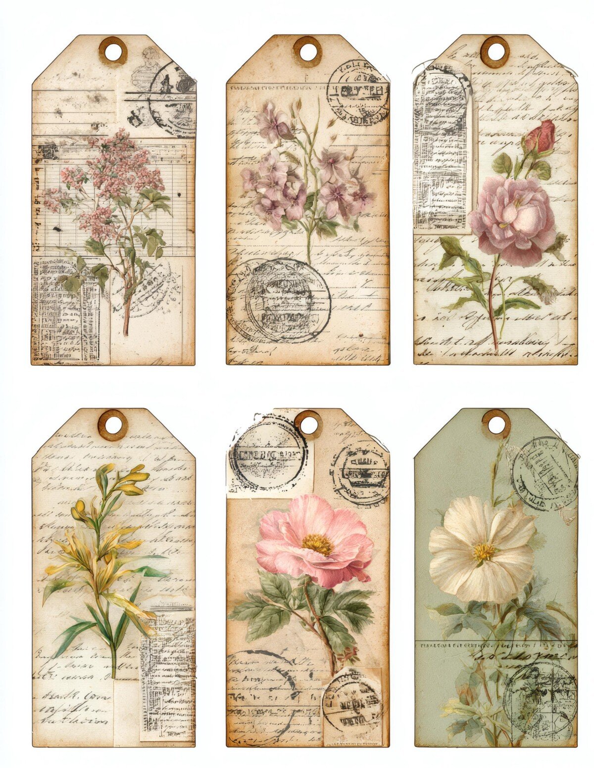 vintage preview 8 – Labels & Tags