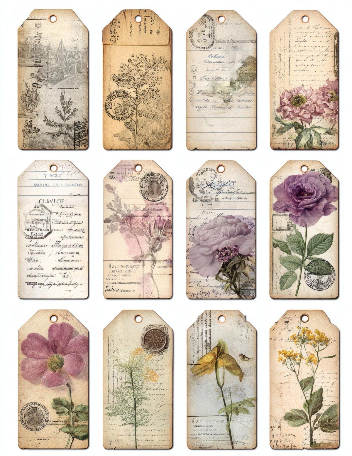 vintage preview 7 – Labels & Tags