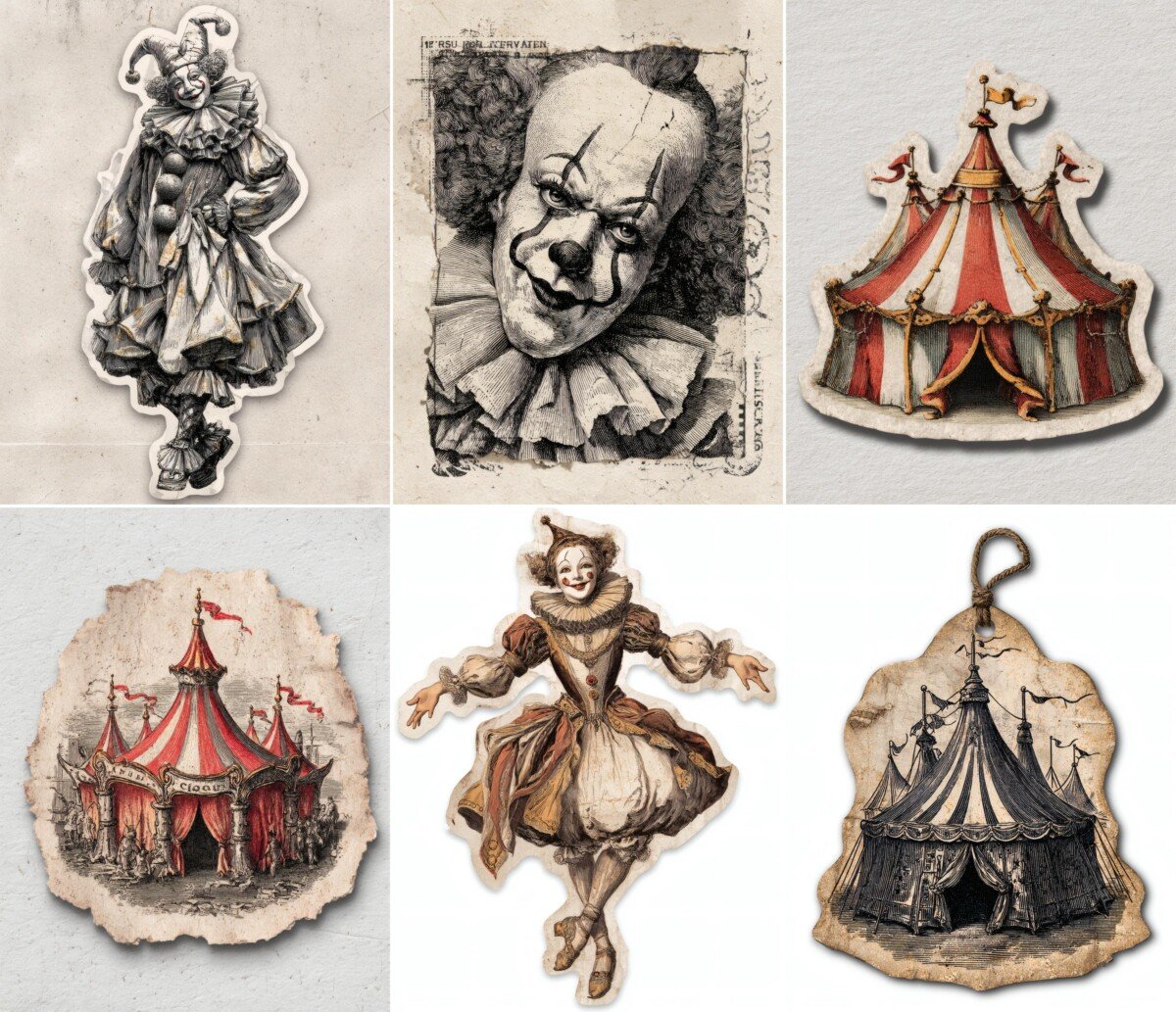 vintage preview 3 – Fussy Cuts