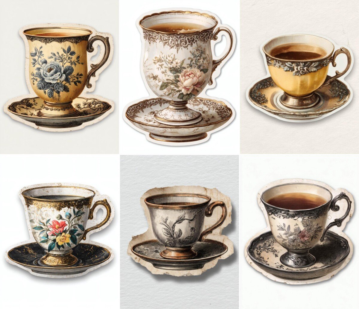 vintage preview 3 – Fussy Cuts