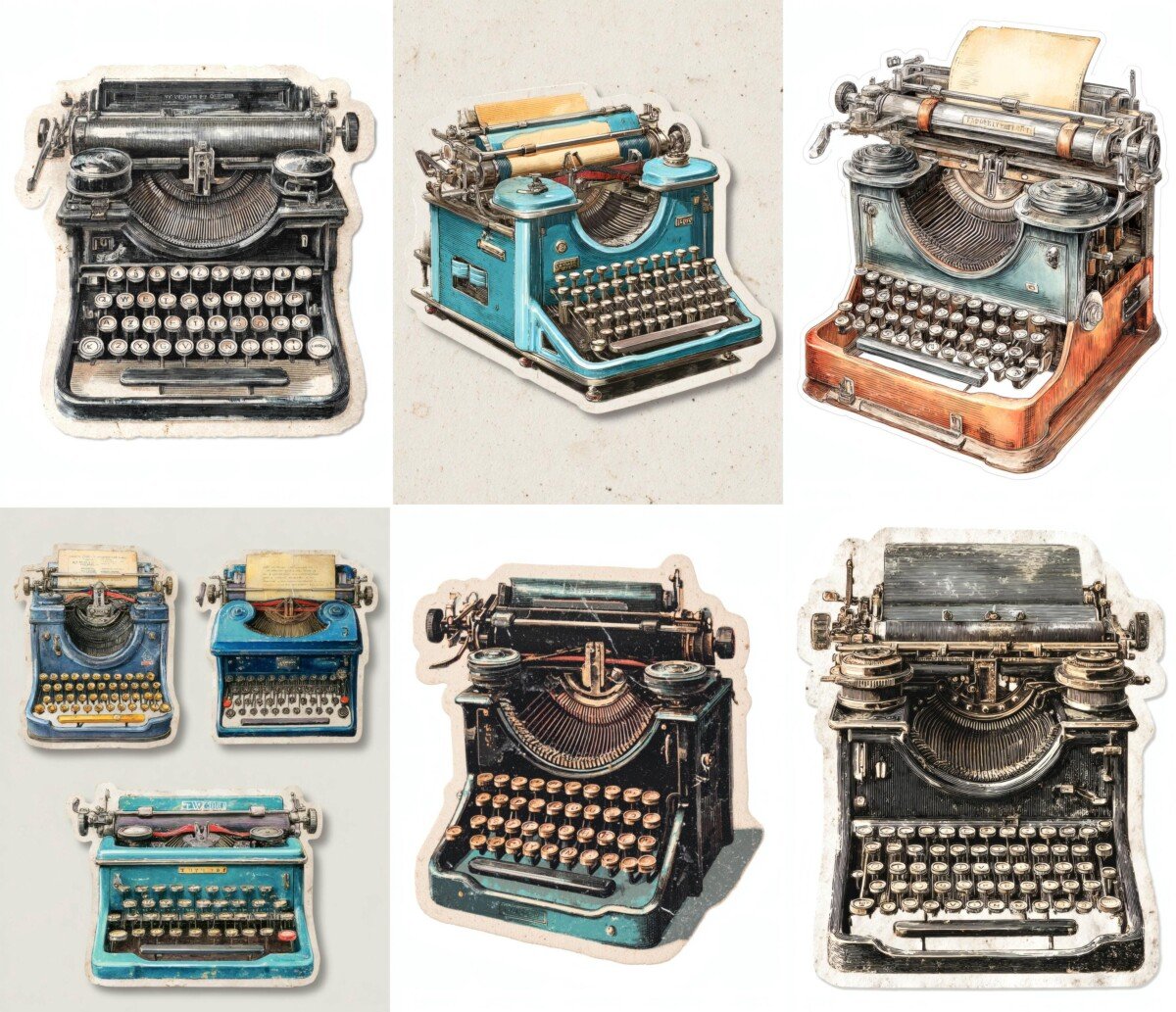 typewriter preview 4 – Fussy Cuts