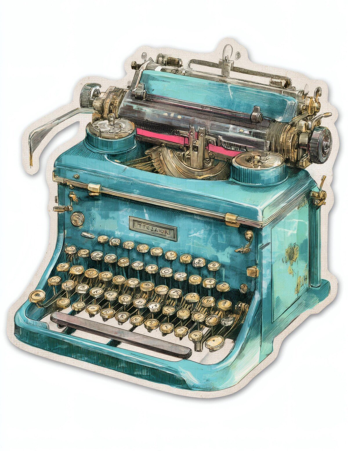 typewriter preview 7 – Fussy Cuts