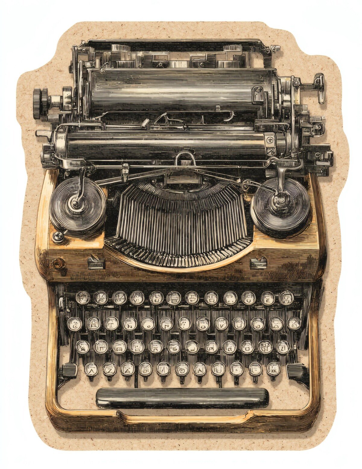 typewriter preview 6 – Fussy Cuts