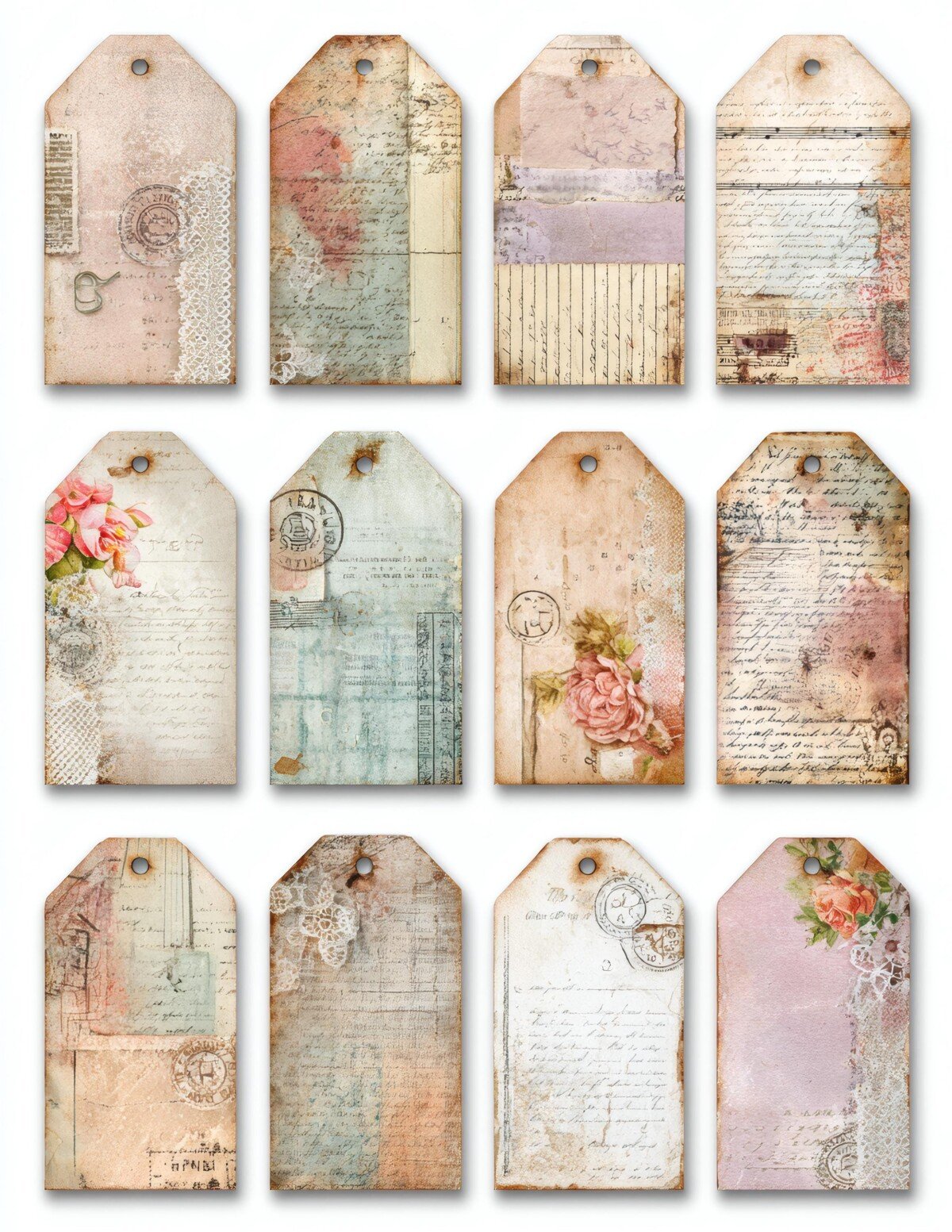 vintage preview 9 – Fussy Cuts