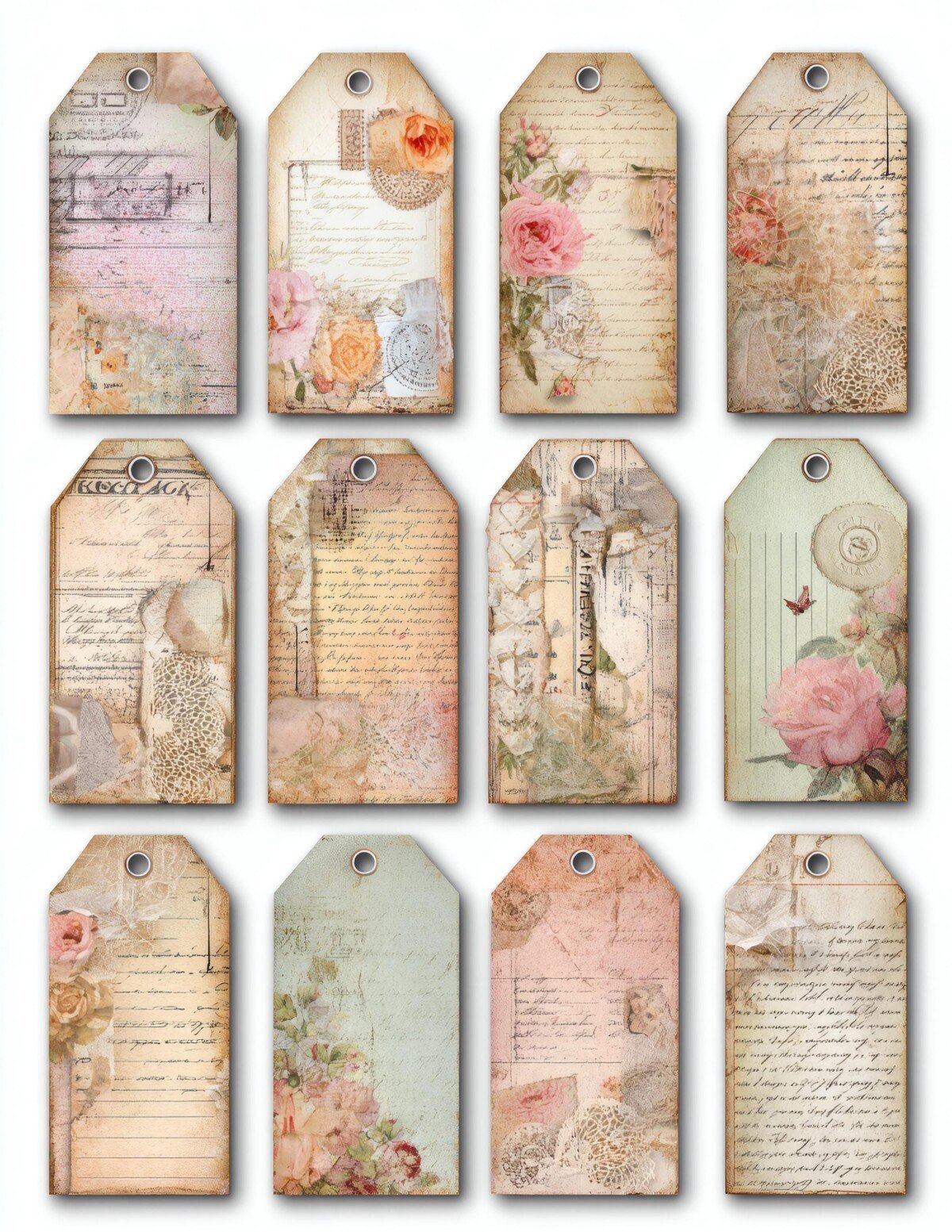 vintage preview 10 – Fussy Cuts