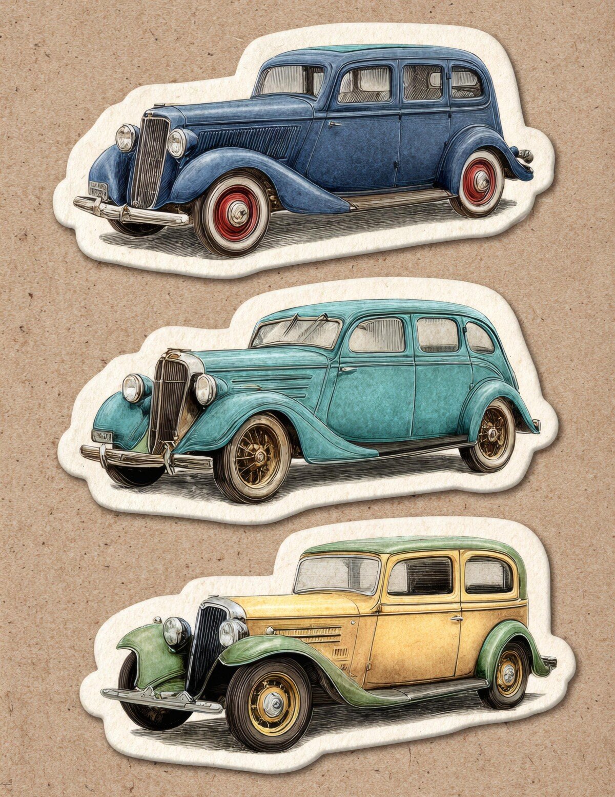 vintage preview 8 – Fussy Cuts