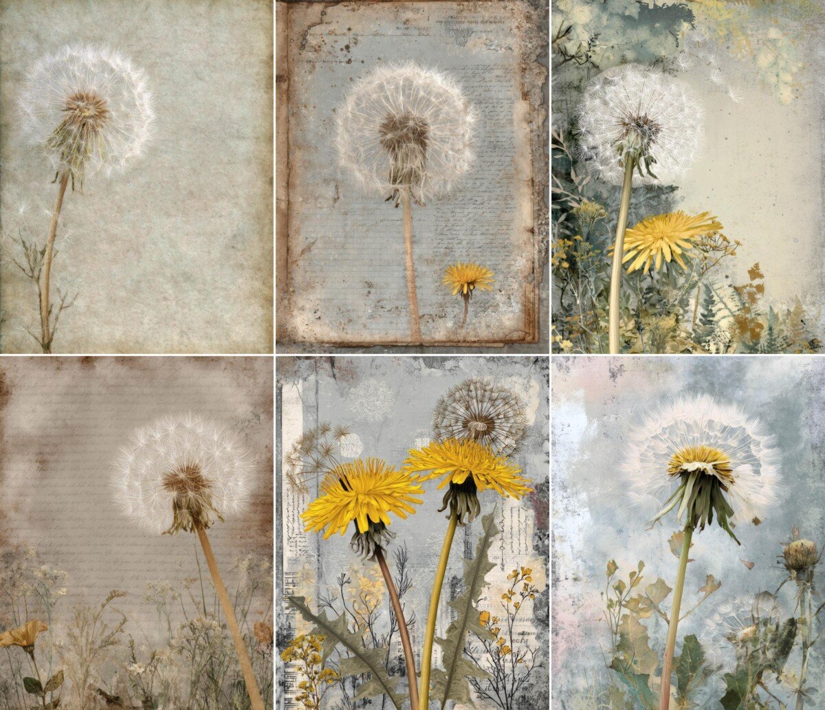 dandelion preview 6 – Journal Pages
