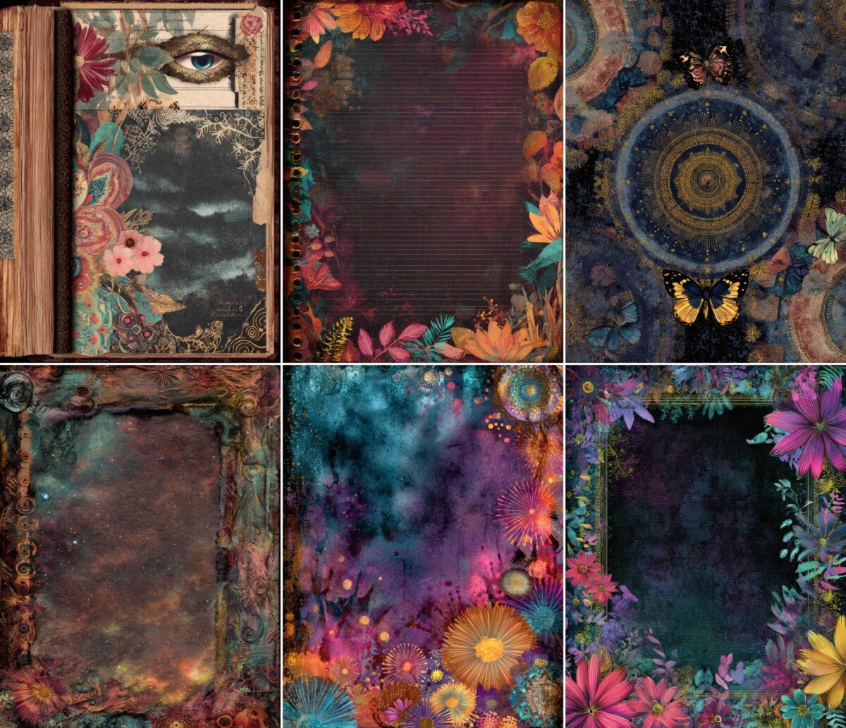 dark preview 5 – Journal Pages