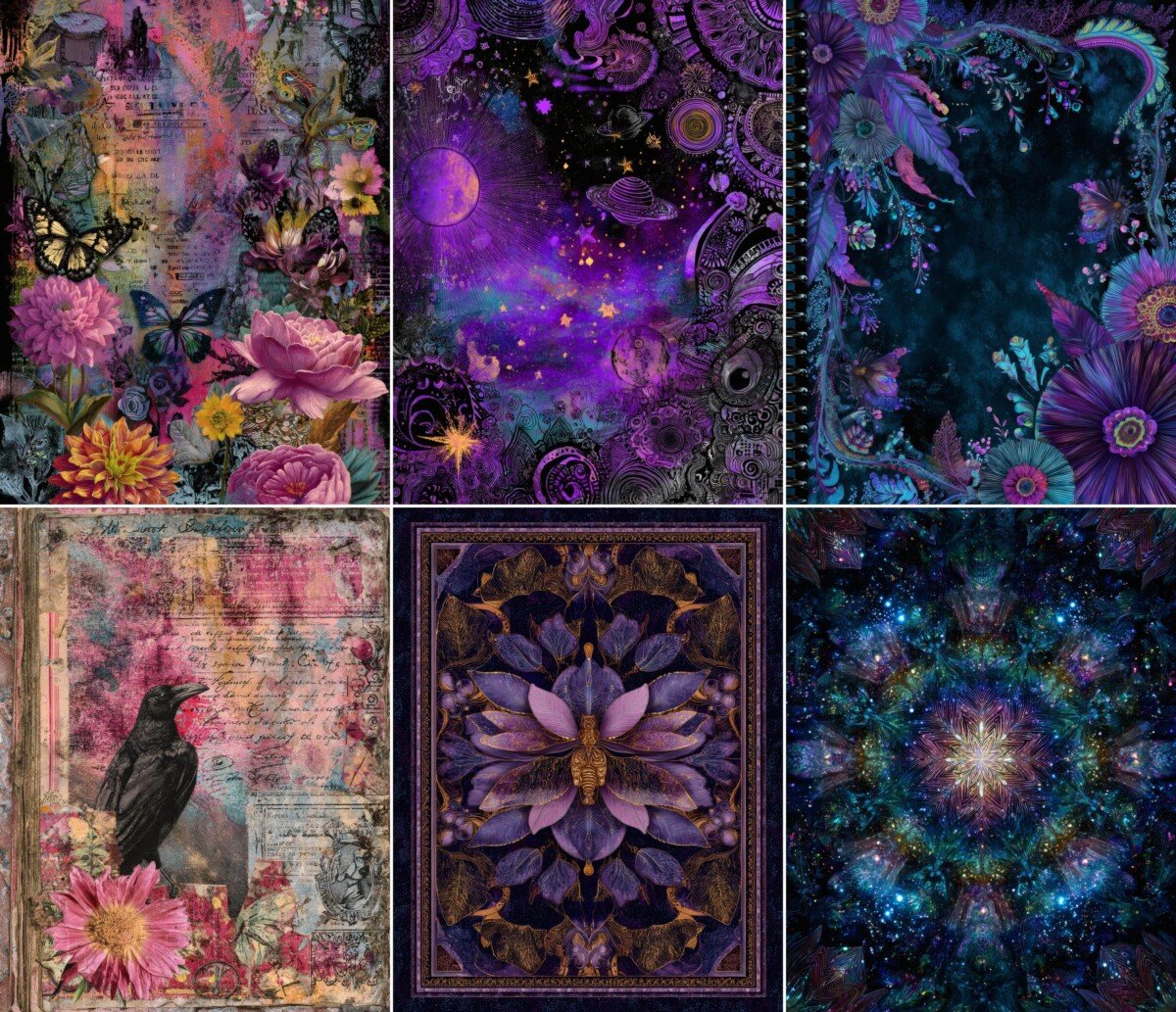 dark preview 9 – Journal Pages