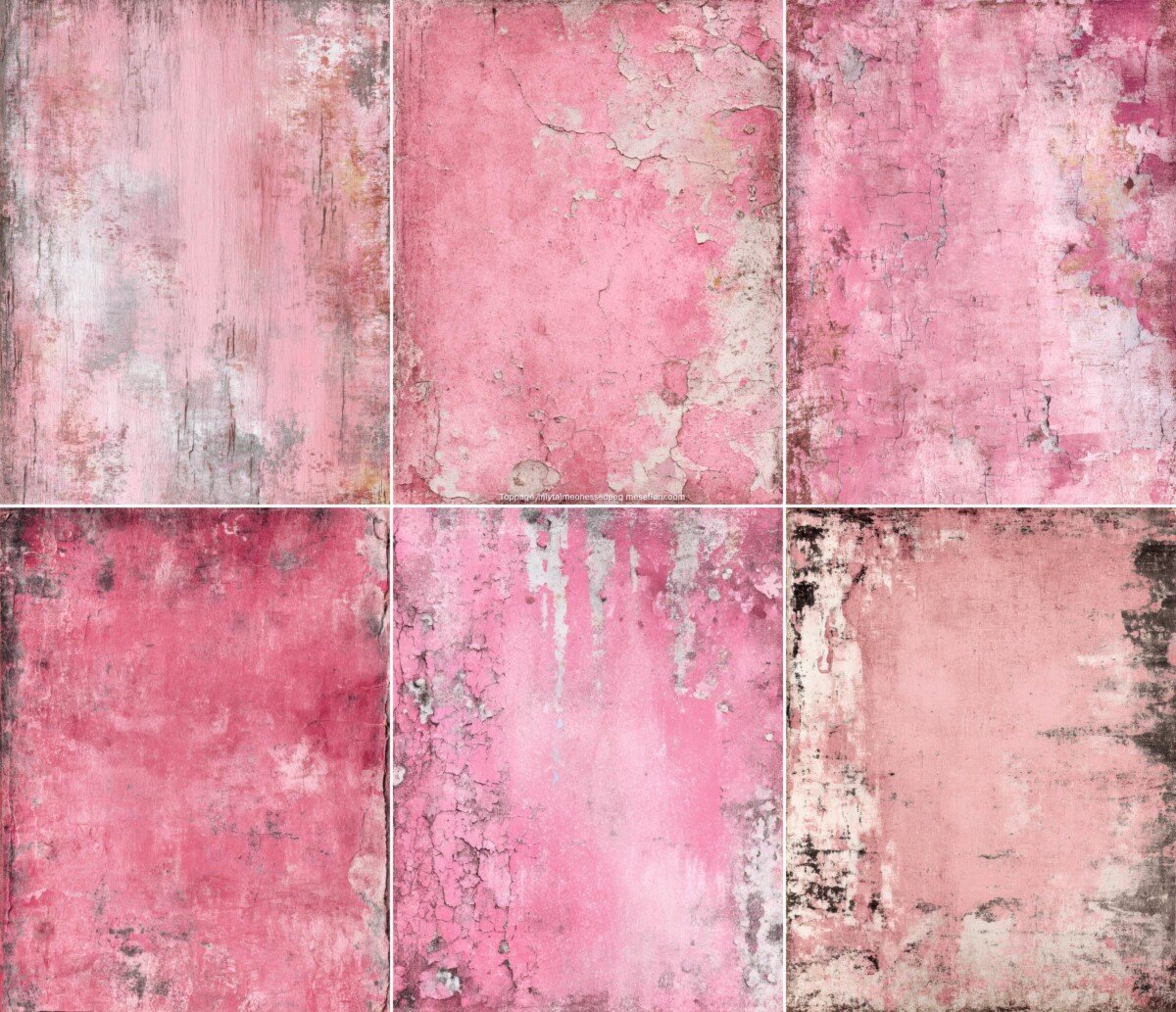 pink – 52 Pink Distressed Texture Journal Pages