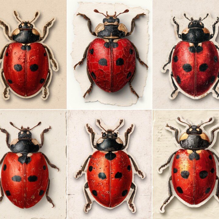 ladybug preview 2 – Fussy Cuts