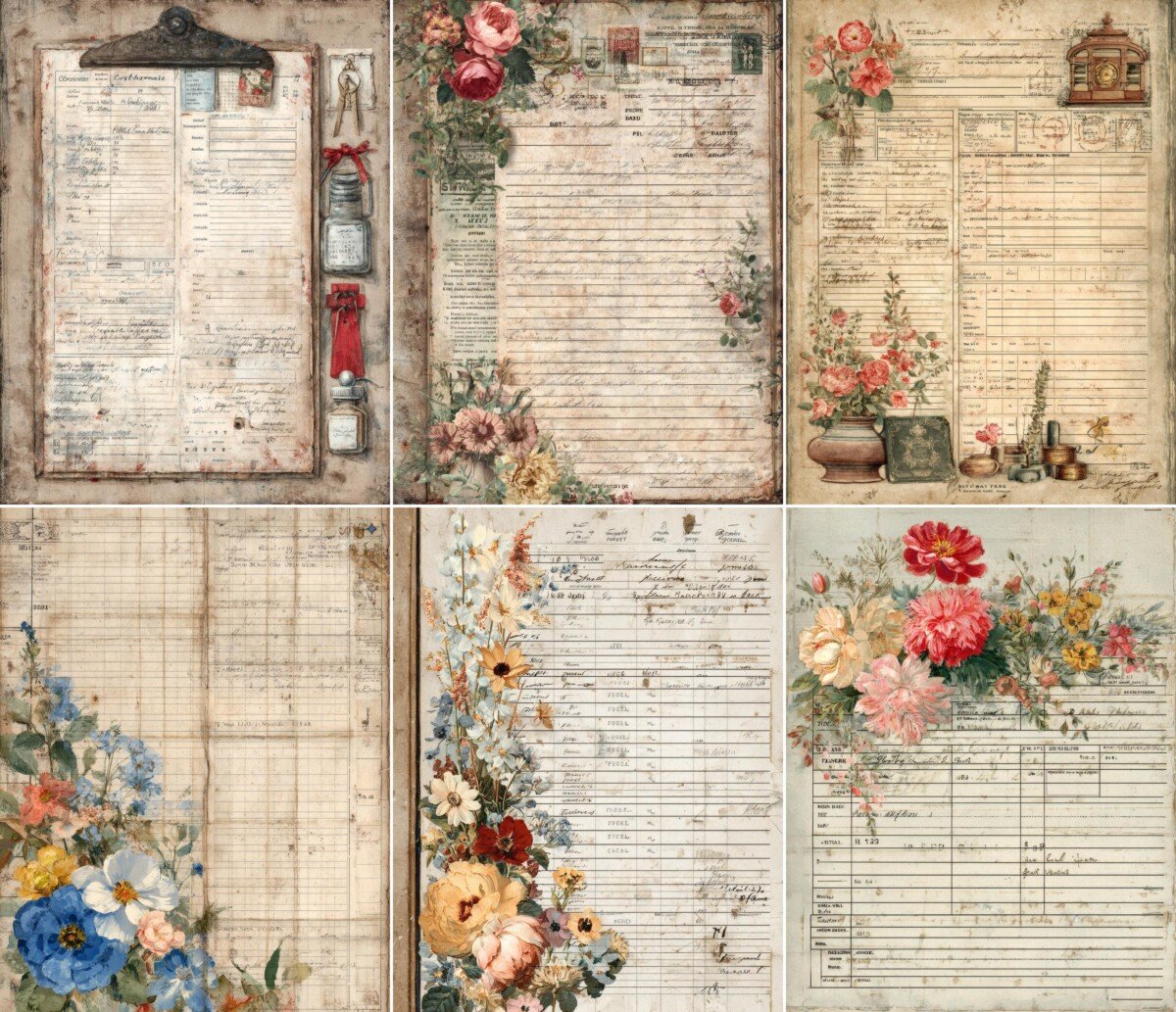 farmhouse preview 2 – Journal Pages