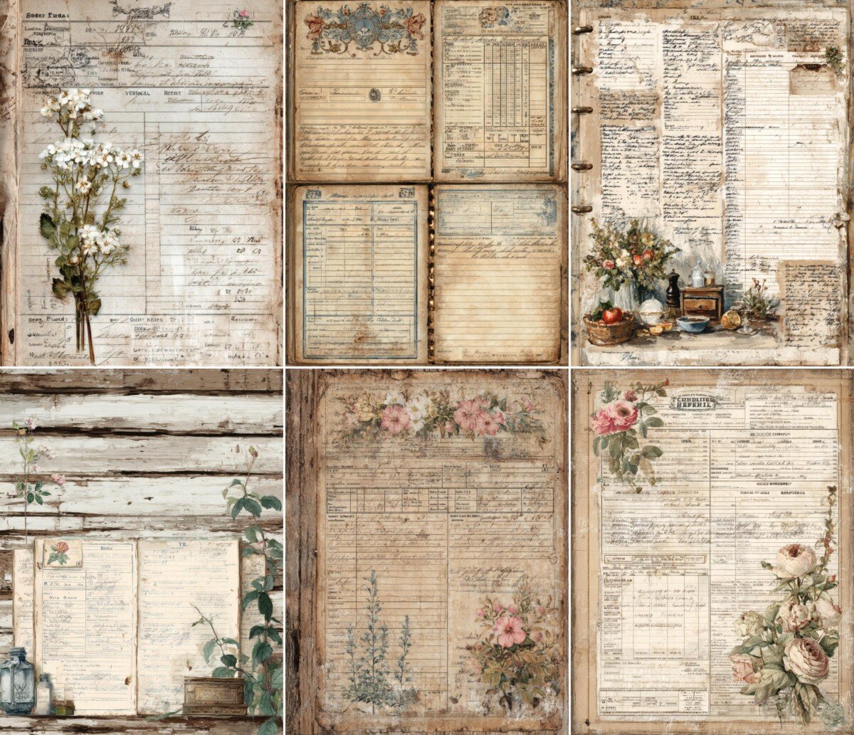 farmhouse preview 3 – Journal Pages