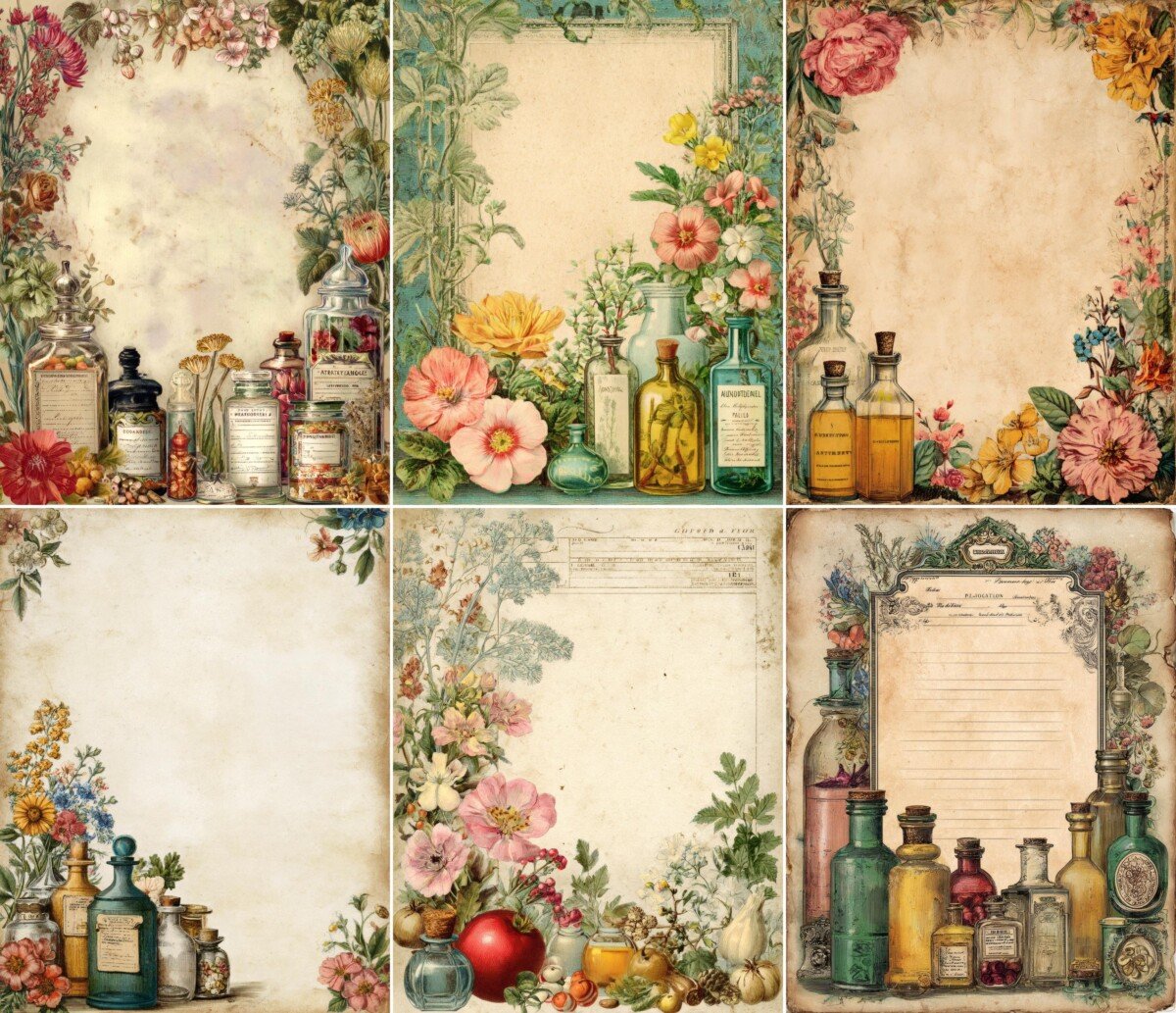 apothecary – 56 Apothecary Labels Ephemera