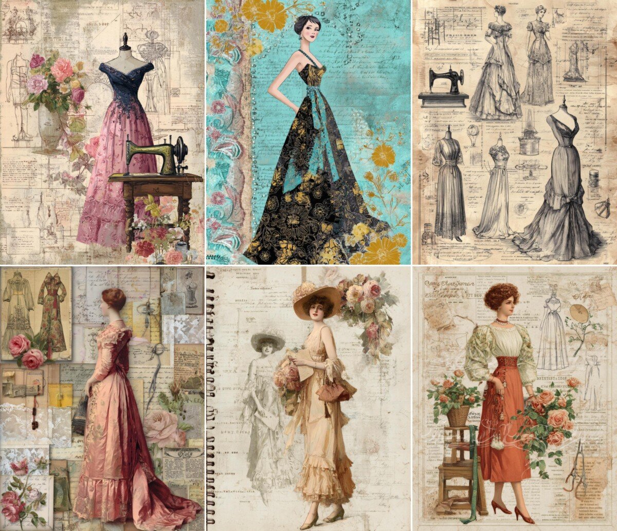 sewing preview 6 – Journal Pages