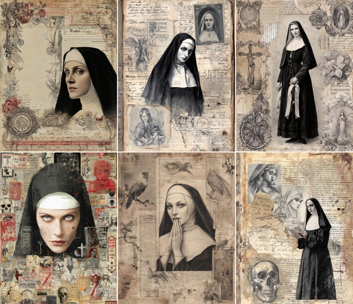 gothic preview 7 – Journal Pages