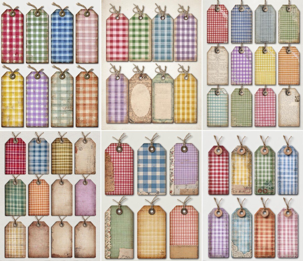 gingham preview 3 – Fussy Cuts