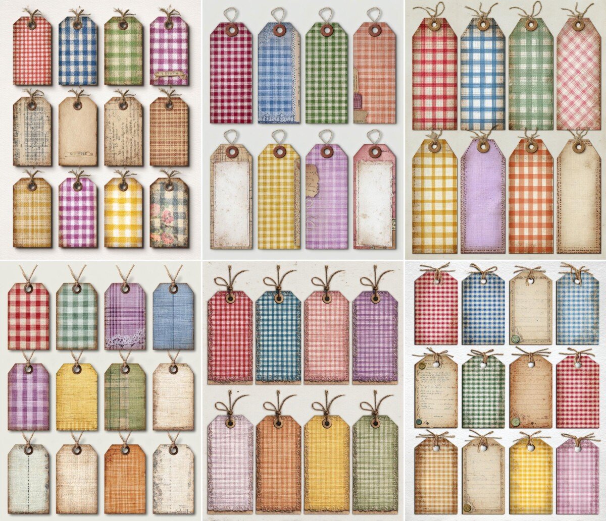 gingham preview 4 – Fussy Cuts