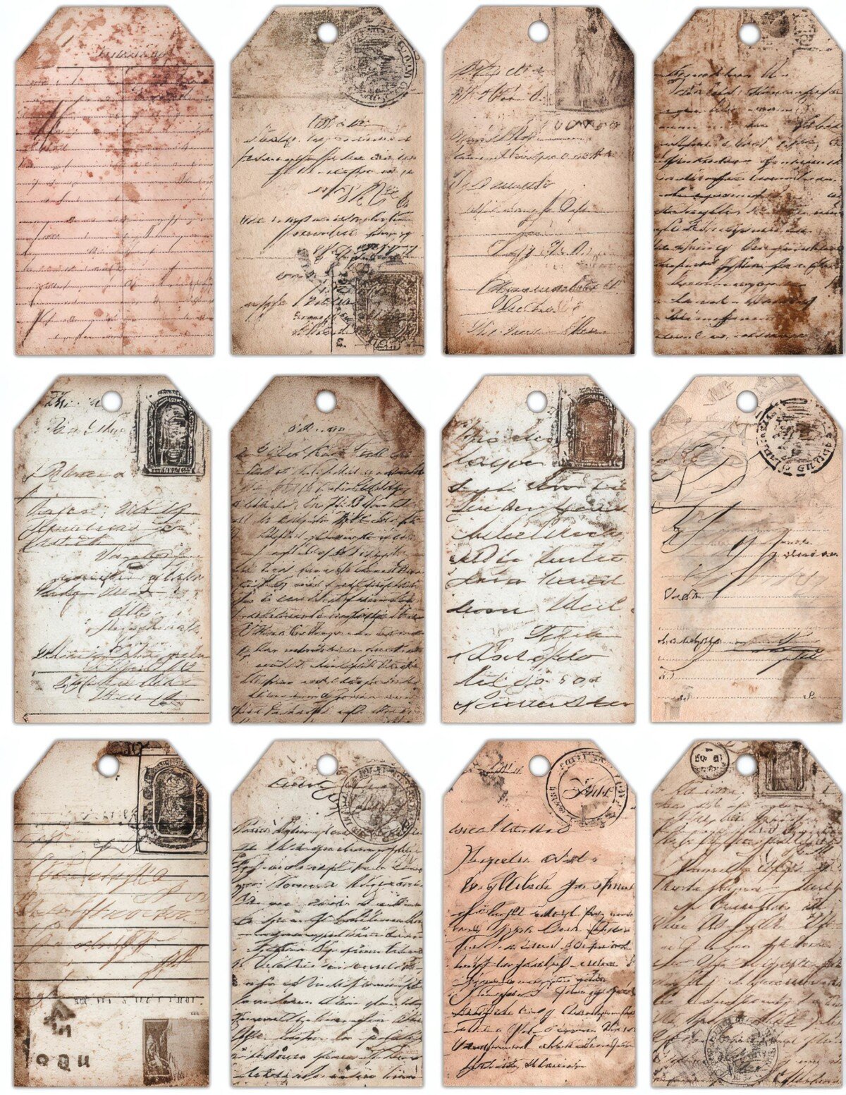 vintage preview 4 – Labels & Tags