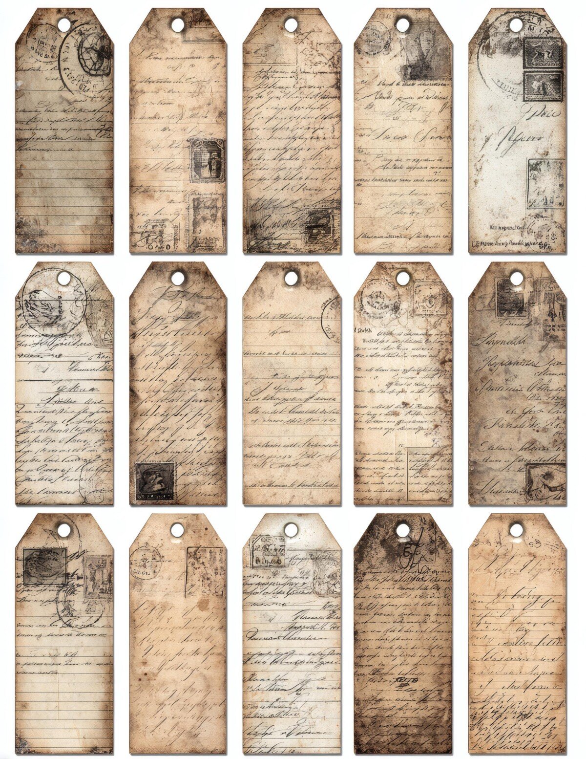 vintage preview 6 – Labels & Tags