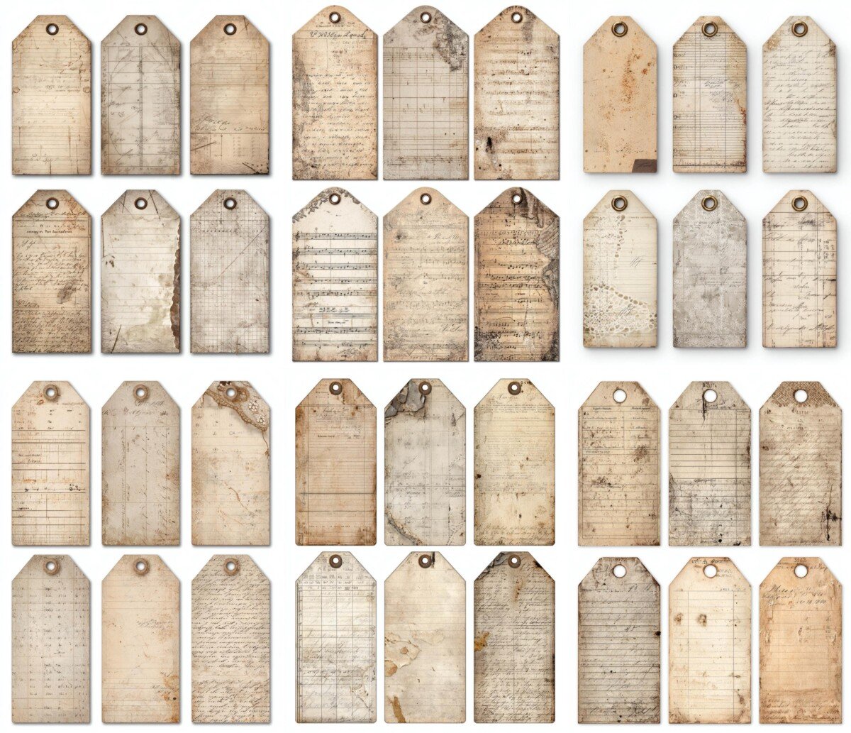 vintage preview 3 – Labels & Tags