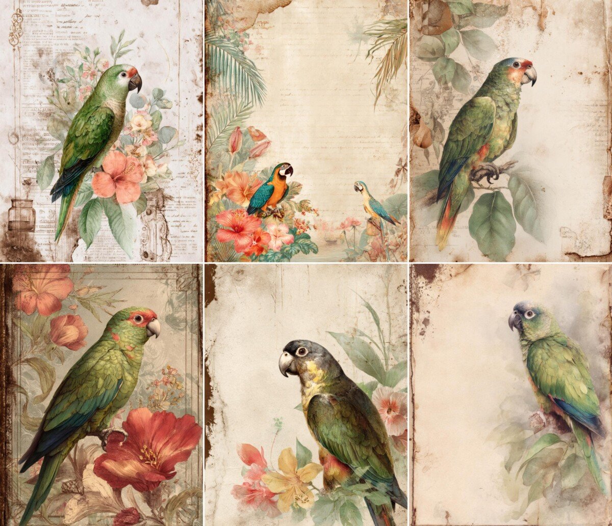 vintage preview 8 – Journal Pages
