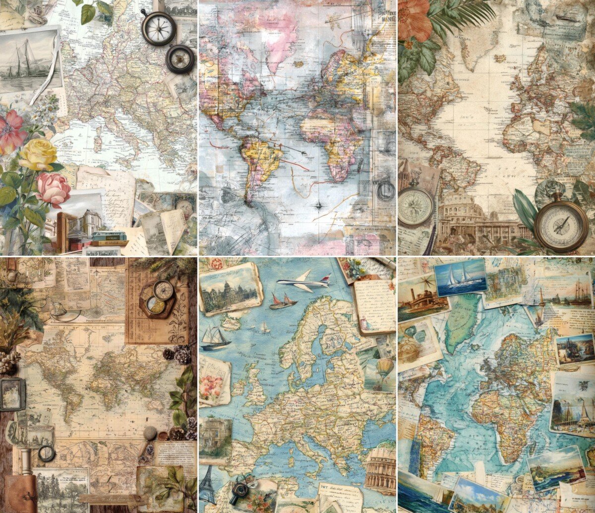vintage preview 7 – Journal Pages
