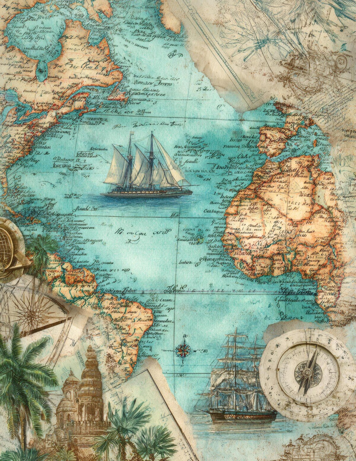 vintage preview 9 – Journal Pages