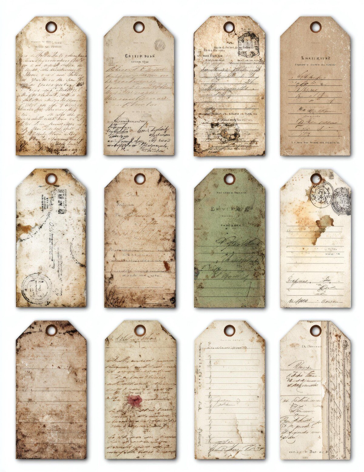 vintage preview 4 – Labels & Tags