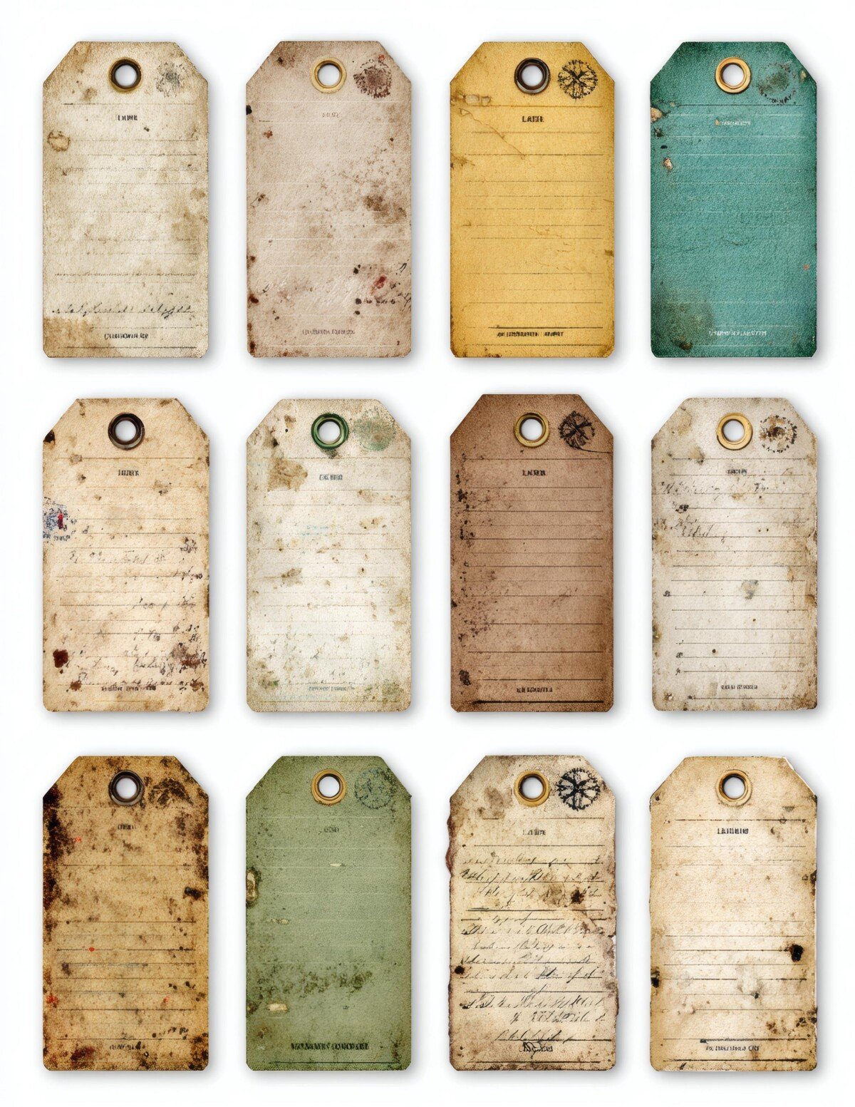 vintage preview 5 – Labels & Tags