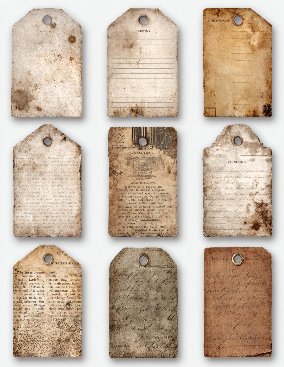 vintage preview 6 – Labels & Tags