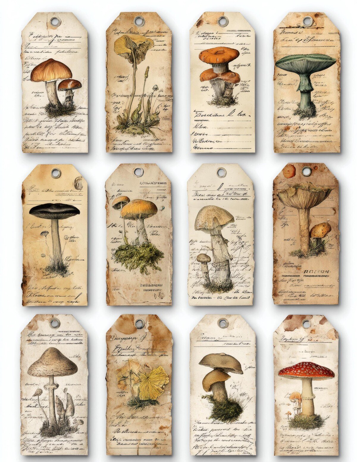 mushroom preview 7 – Fussy Cuts