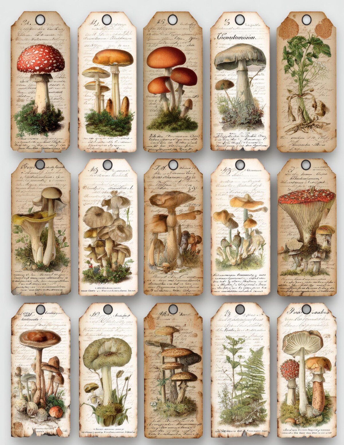 mushroom preview 10 – Fussy Cuts