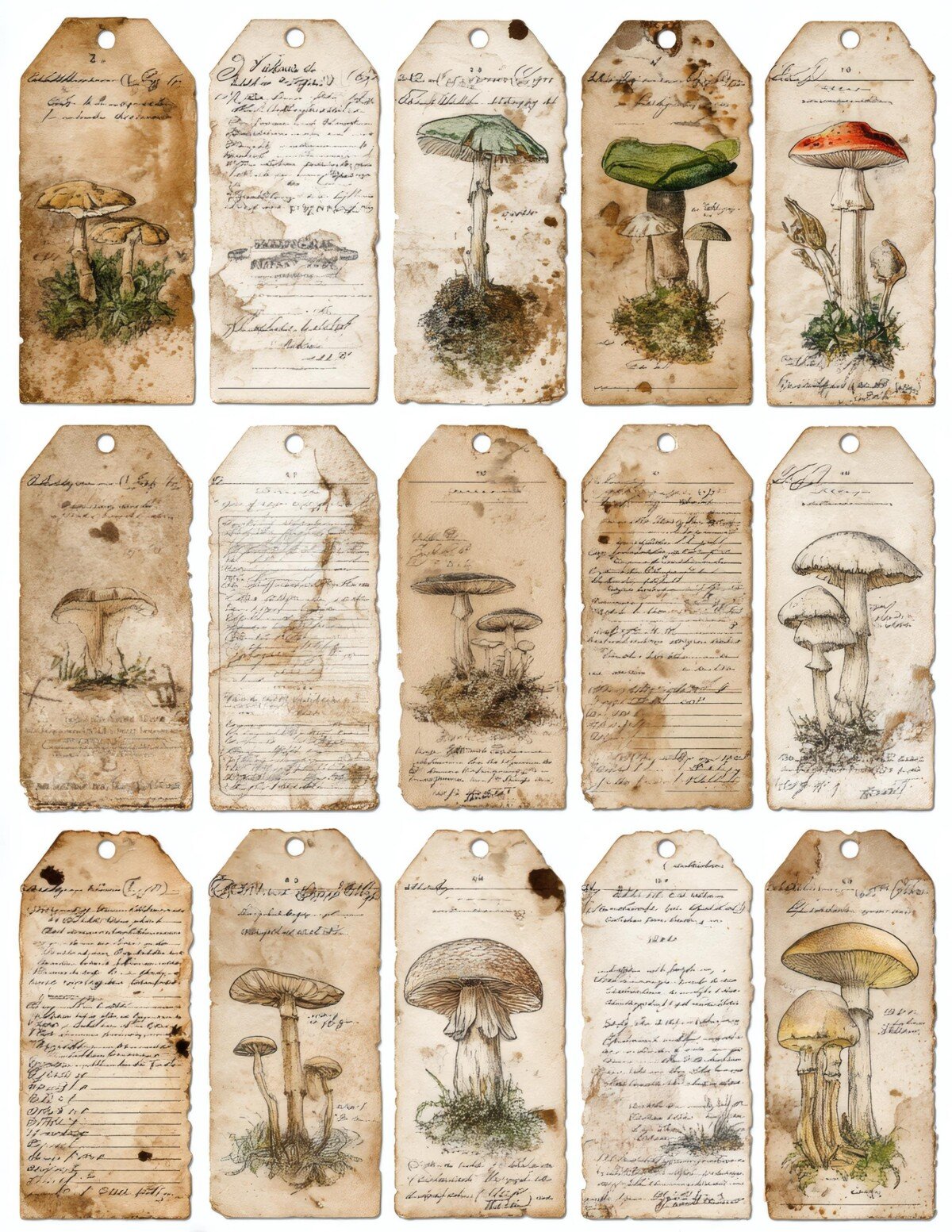 mushroom preview 9 – Fussy Cuts