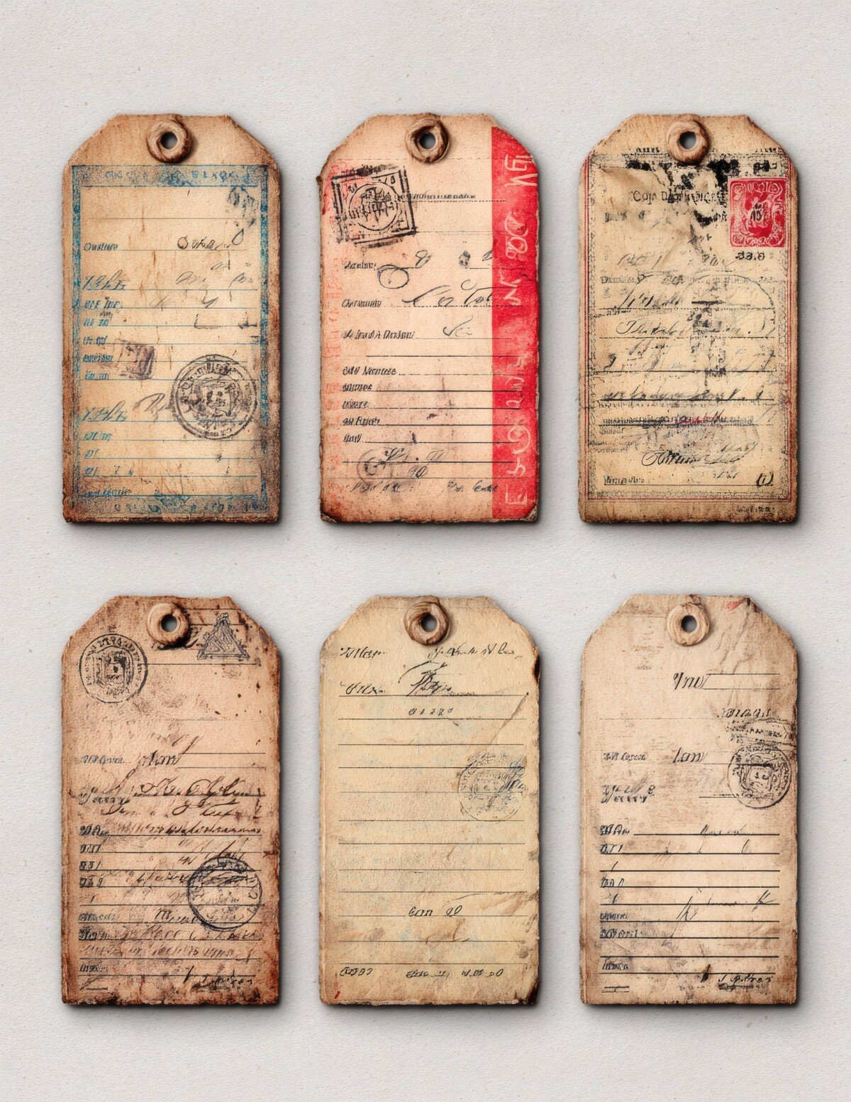 vintage preview 9 – Labels & Tags