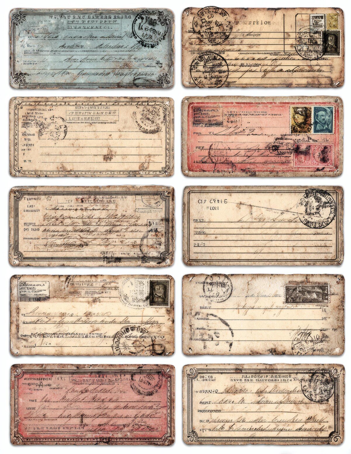 vintage preview 8 – Labels & Tags